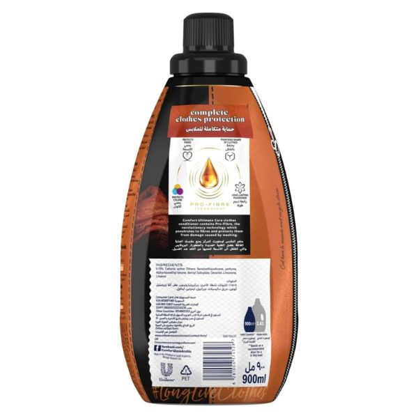 Comfort Fabric Conditioner Ultimate Care Luxurious Oud 900ml - Image 2