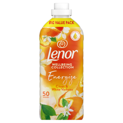 Lenor Softener Energize Citrus & White Verbena 50 Washes 1.65lt