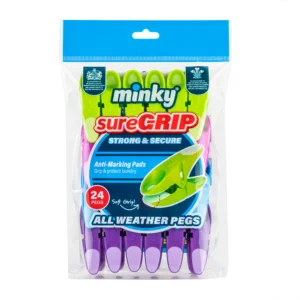 Minky Sure Grip Pegs -Includes 24 pegs