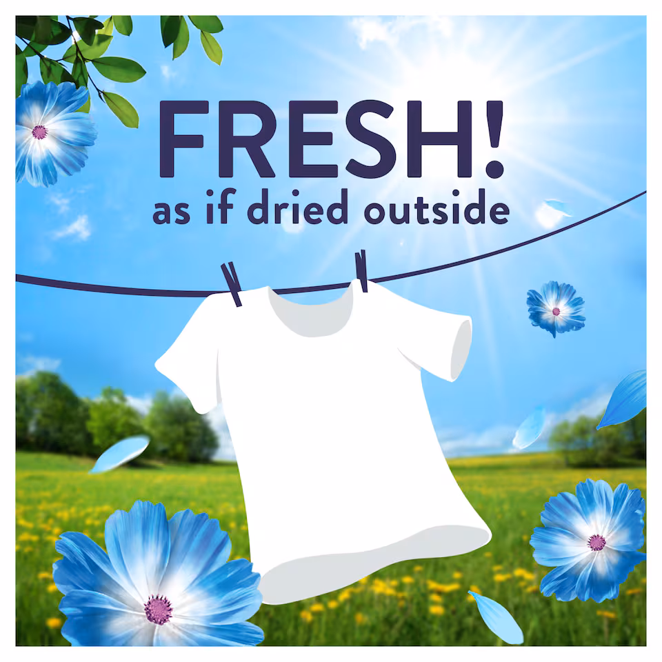 Lenor Softener Outdoorables Ultra Concentrated - Spring Awakening 840ml (60 washes) - Image 3