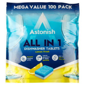 Astonish All In 1 Dishwasher Tablets Lemon Fresh Tablets