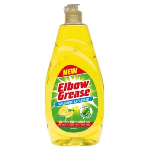 Elbow Grease Washing Up Liquid-Lemon 600ml