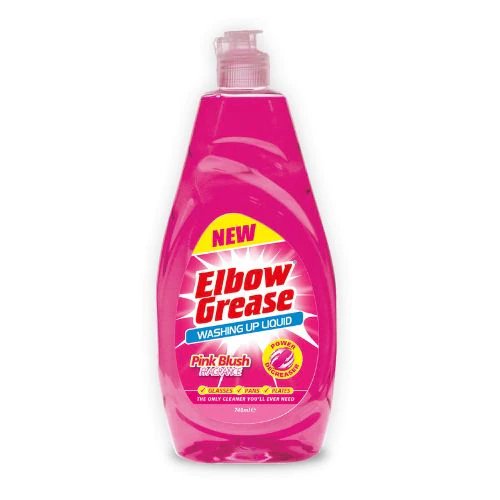 Elbow Grease Washing Up Liquid-Pink Blush 600ml