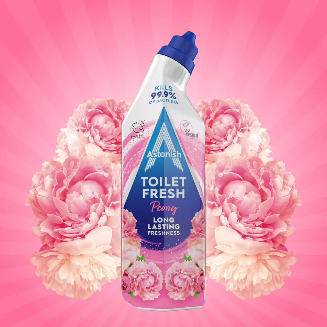 Astonish Toilet Fresh Gel Peony