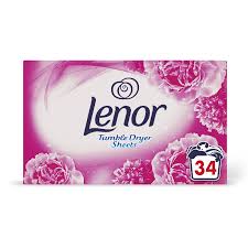 Lenor Tumble Dry Sheets Pink Blossom 34's