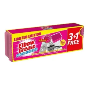 Elbow Grease Pink Scourers 4 pack