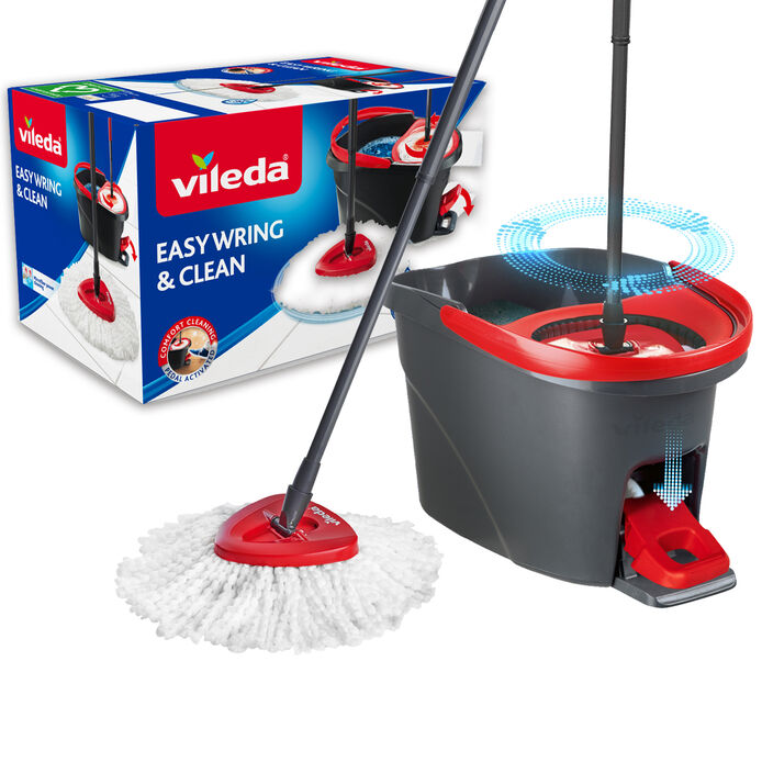 Vileda Easy Wring & Clean Spin Mop and Bucket Set