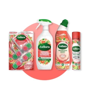 Zoflora Grapefruit Bathroom Bundle