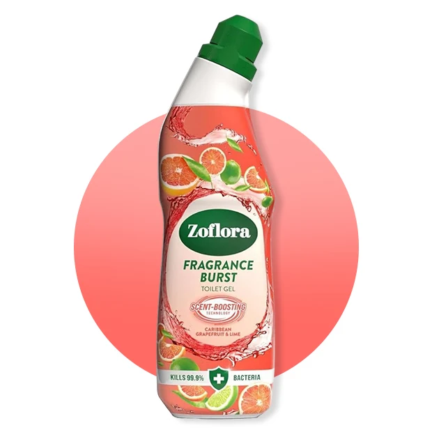 Zoflora Caribbean Grapefruit & Lime Toilet Gel 750ml