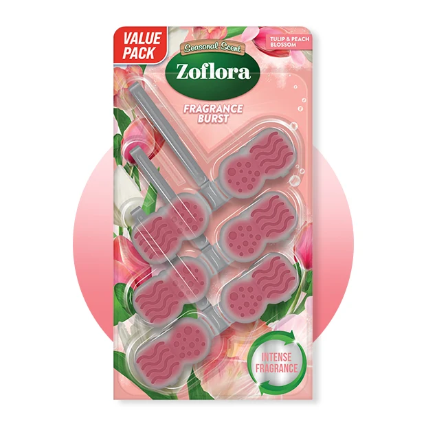 Zoflora Tulip & Peach Rim Blocks 3x48g