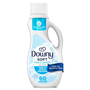 Downy Free & Gentle Fabric Softener ,60 Loads, Hypoallergenic